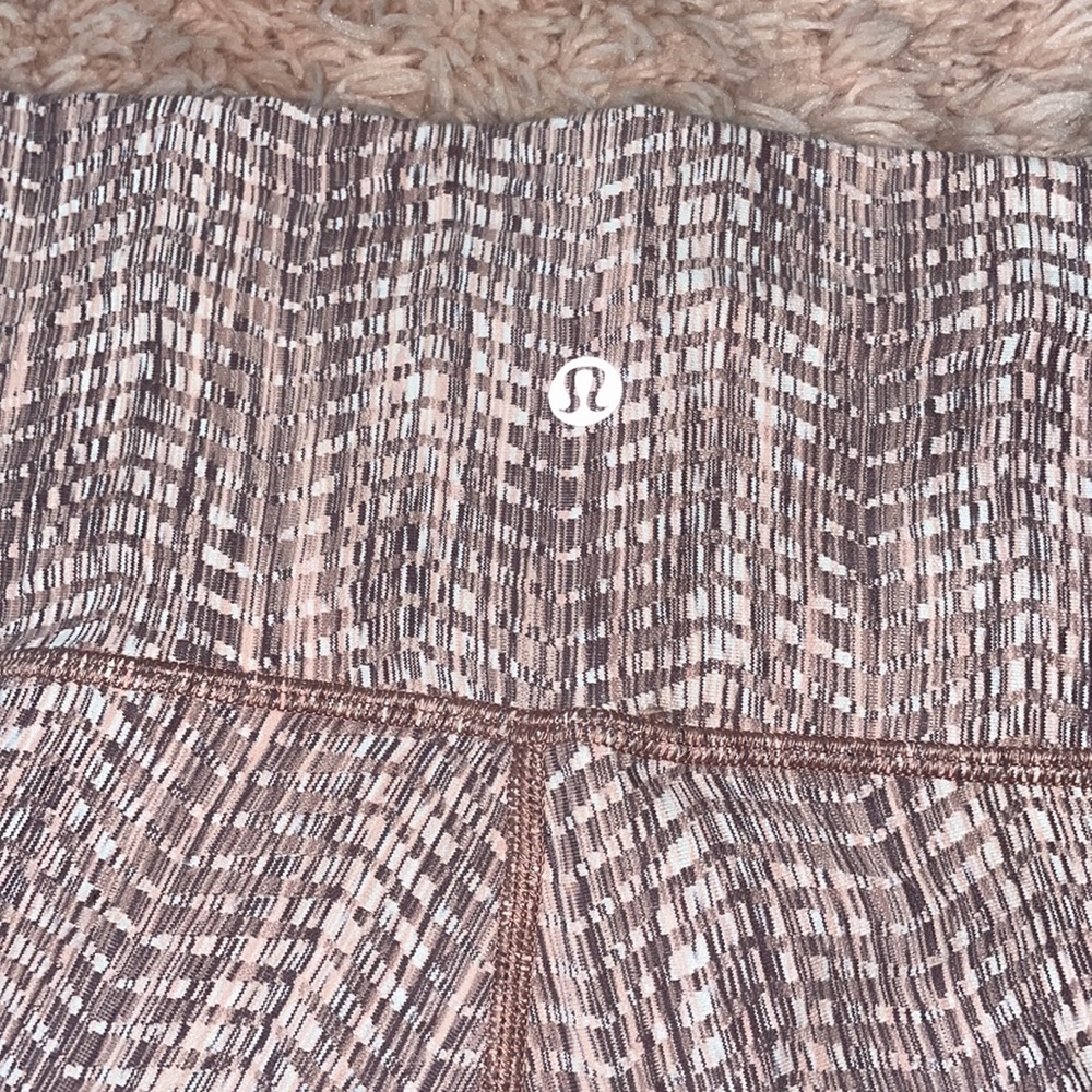 Pink Lululemon Align Leggings - Picture 6 of 7